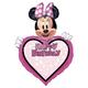 Giant Personalized Minnie Mouse Happy Birthday Balloon