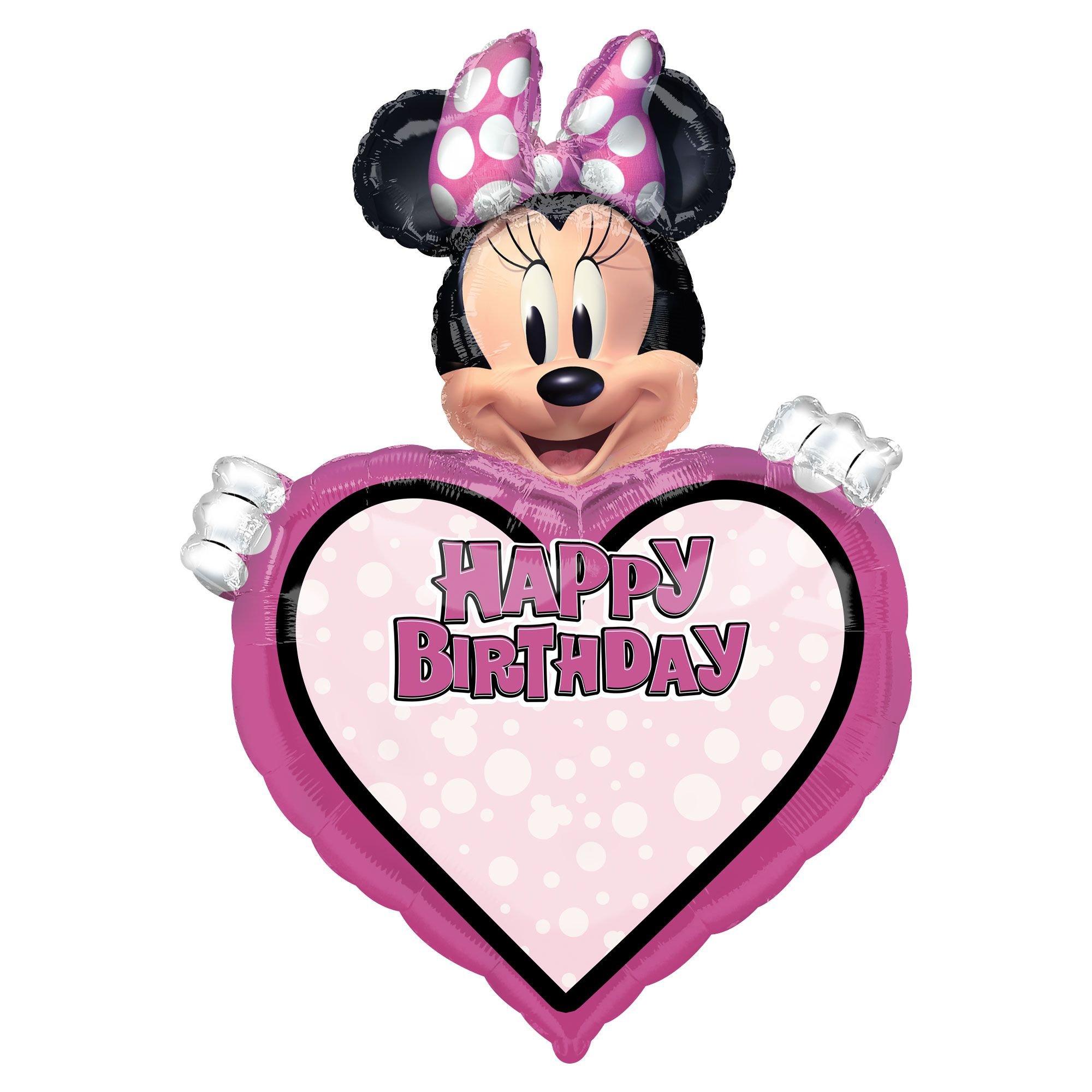 Anagram 33 inch Minnie Mouse Forever Foil Balloon