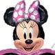 Giant Personalized Minnie Mouse Happy Birthday Balloon