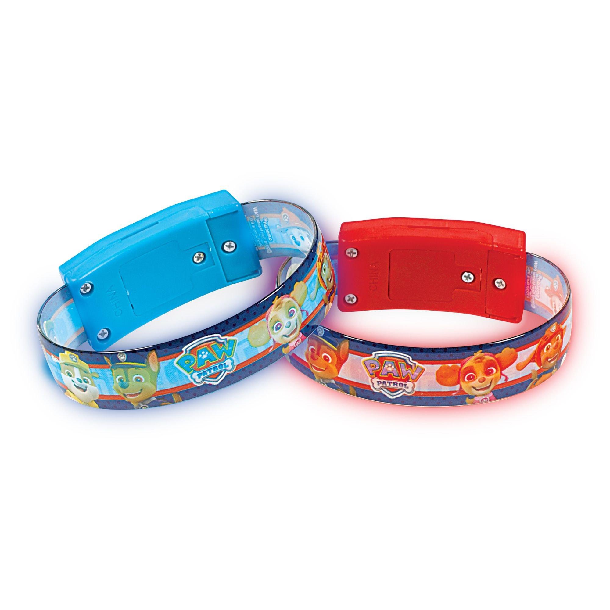 Light-Up PAW Patrol Adventures Bracelets 4ct