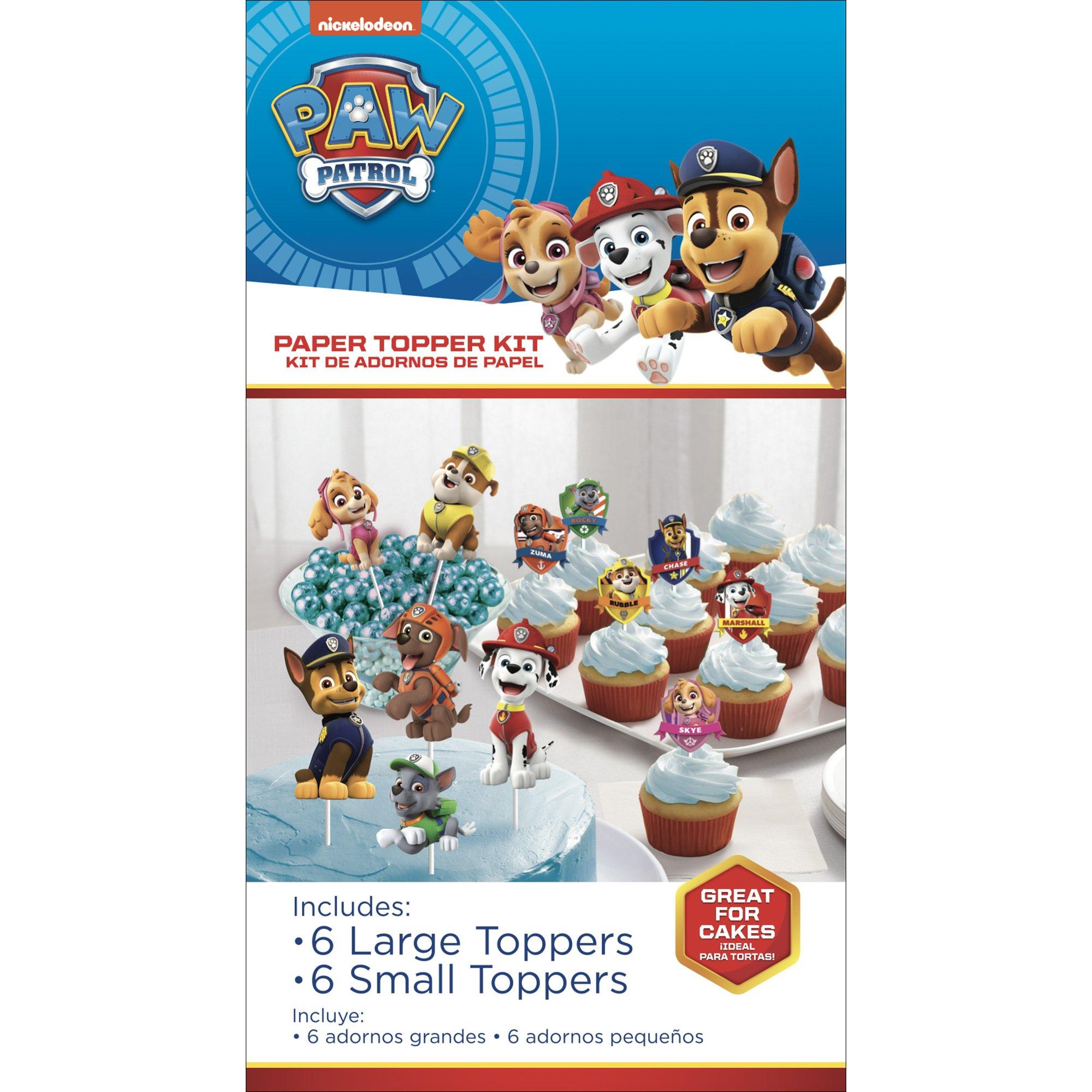 PAW Patrol Adventure Cupcake Picks  6ct