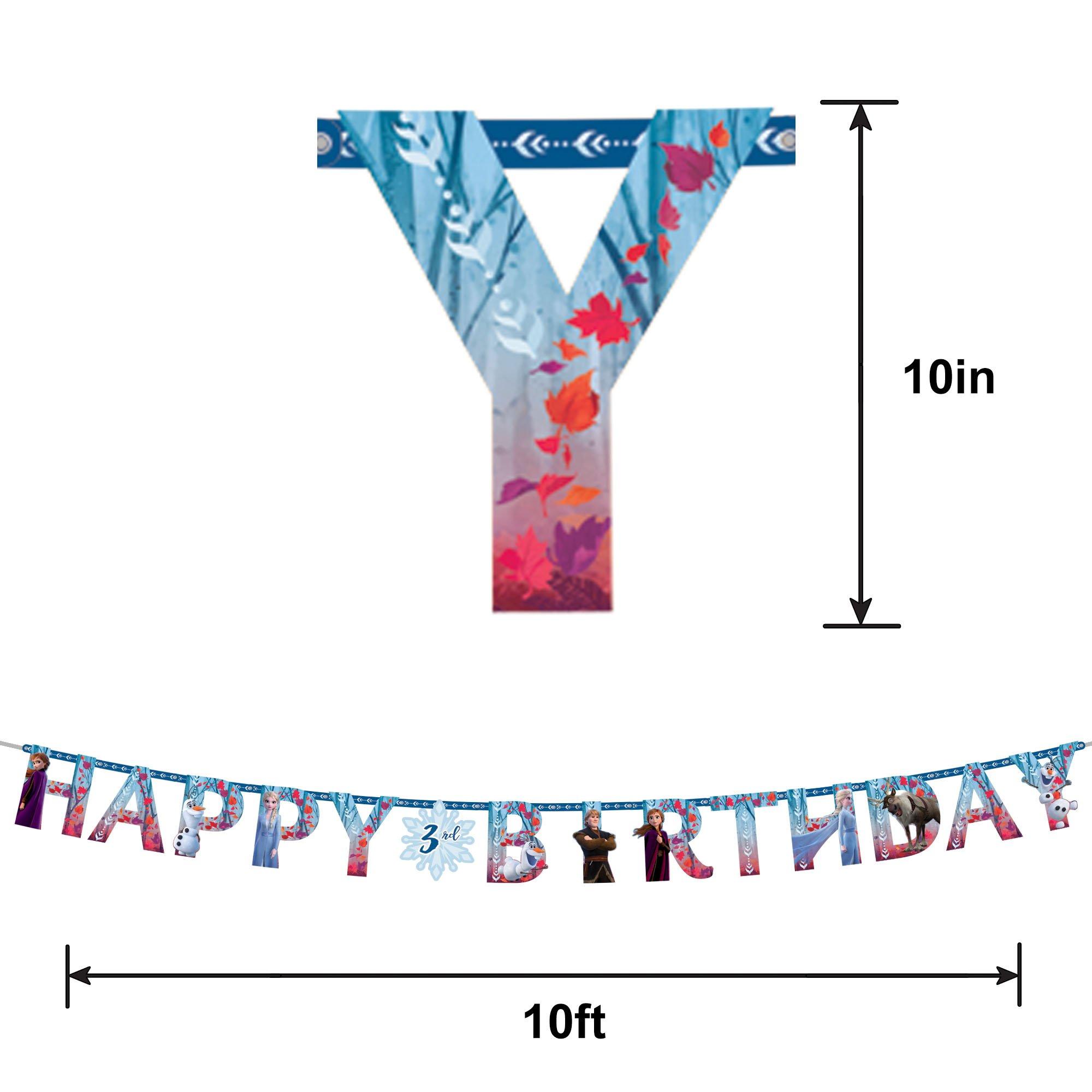 Frozen 2 Birthday Banner Kit