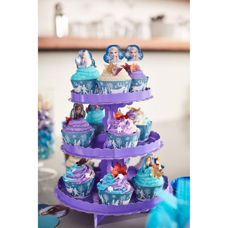Glitter Frozen 2 Cupcake Kit for 24