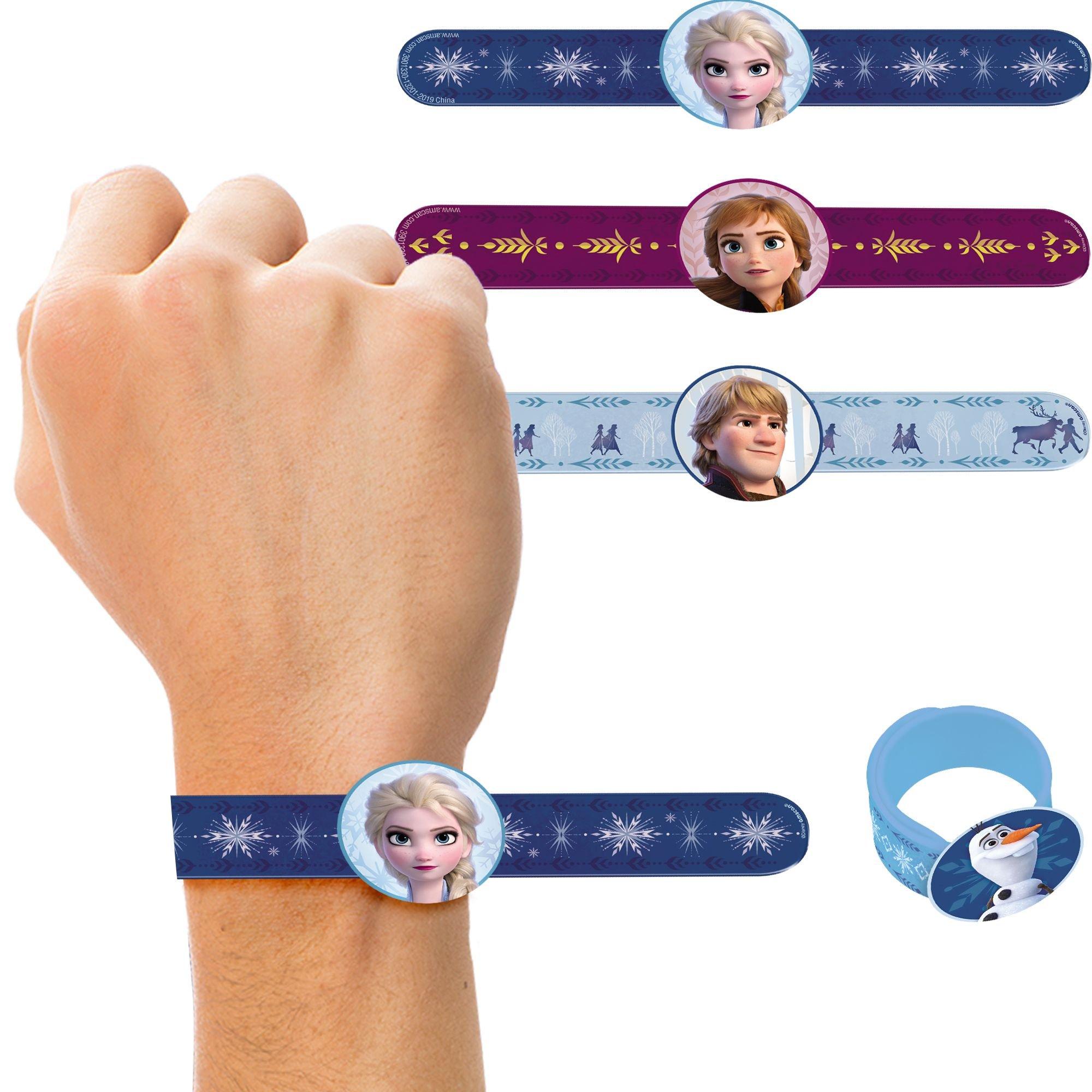 Frozen 2 Slap Bracelets 4ct | Party City