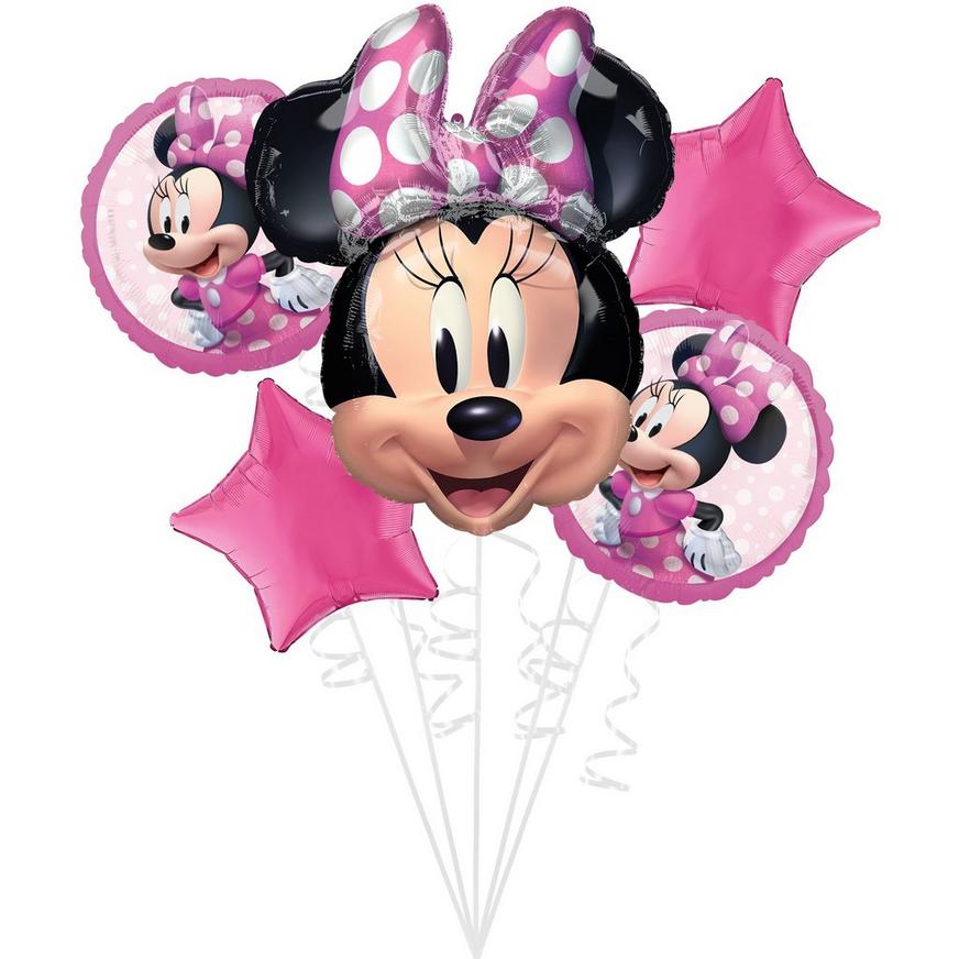 Minnie Mouse Forever Balloon Bouquet 5pc