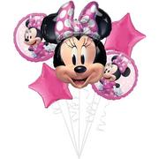 ONWAAR hobby petticoat Minnie Mouse Forever Balloon Bouquet 5pc | Party City