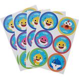 Baby Shark Stickers 4 Sheets