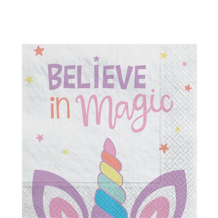 Unicorn Party Lunch Napkins 16ct