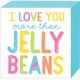 Jelly Bean Love Block Sign