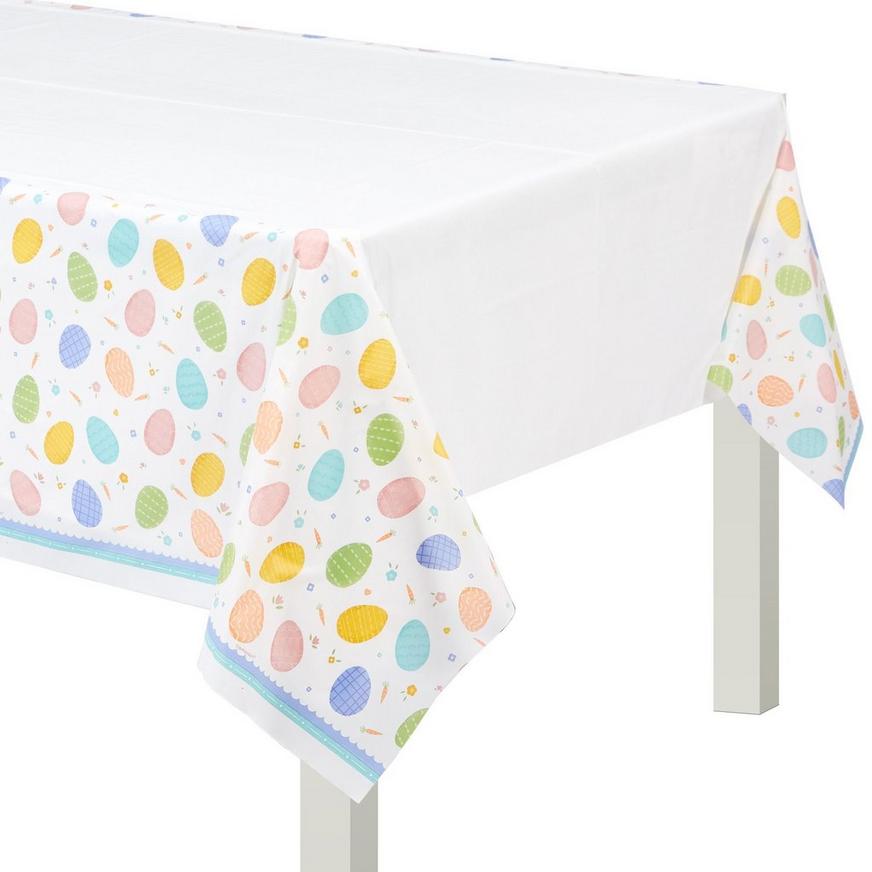 Pretty Pastel Easter Table Cover
