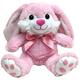Pink Bowtie Easter Bunny Plush