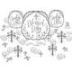 Silver Cross Holy Day Table Decorating Kit