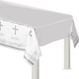 God Bless Holy Day Plastic Table Cover