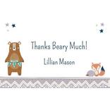 Custom Can Bearly Wait Thank You Notes