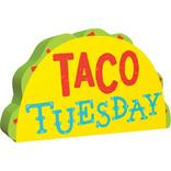 Taco Tuesday Block Sign