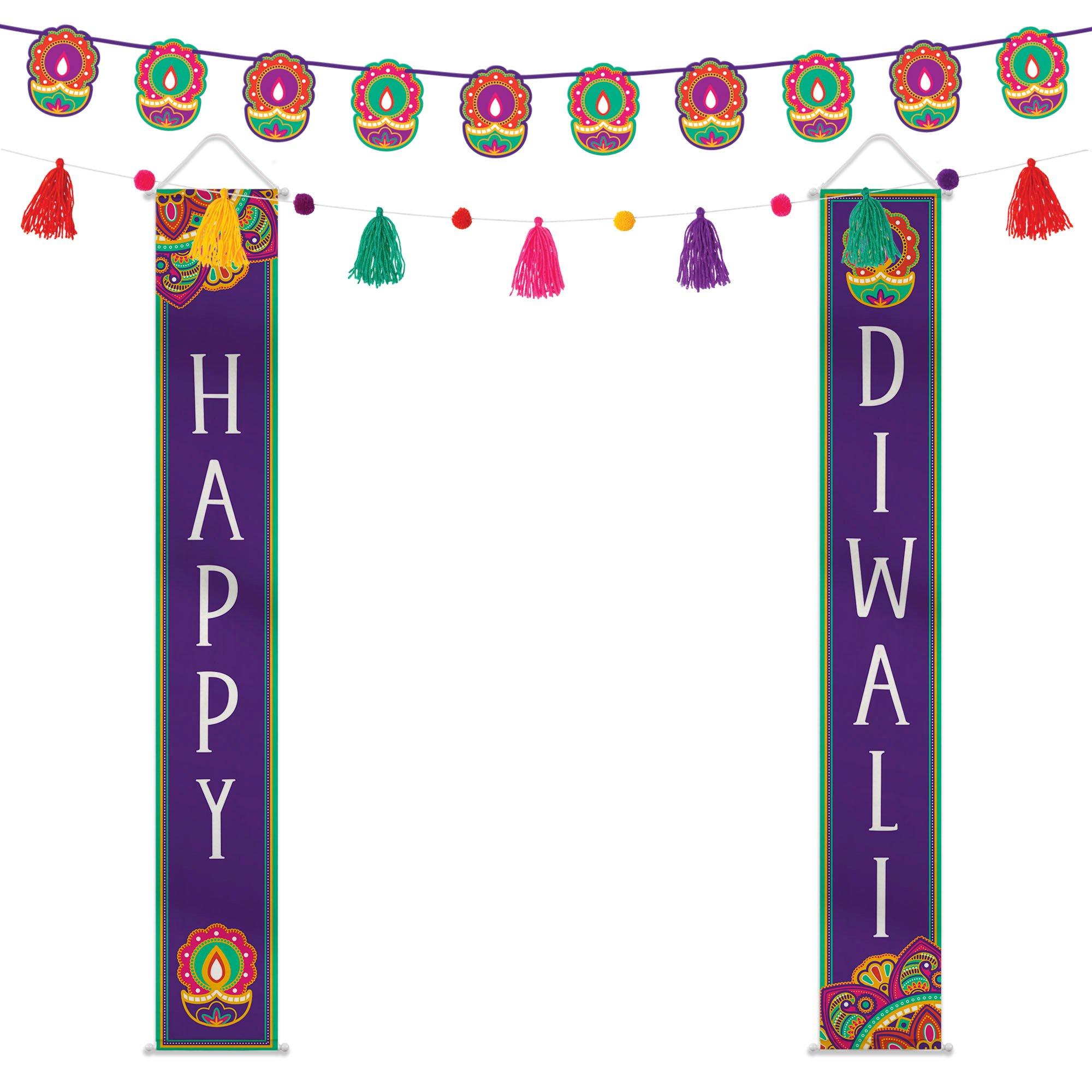 Diwali Light-Up Banner Kit | Party City