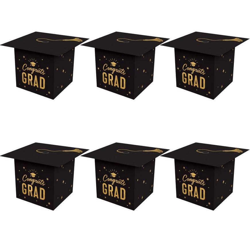 TRIXES Miniature Graduation Favour Boxes with Tassel Decoration 