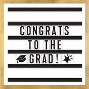 Congratulations Grad Letter Board, 113pc