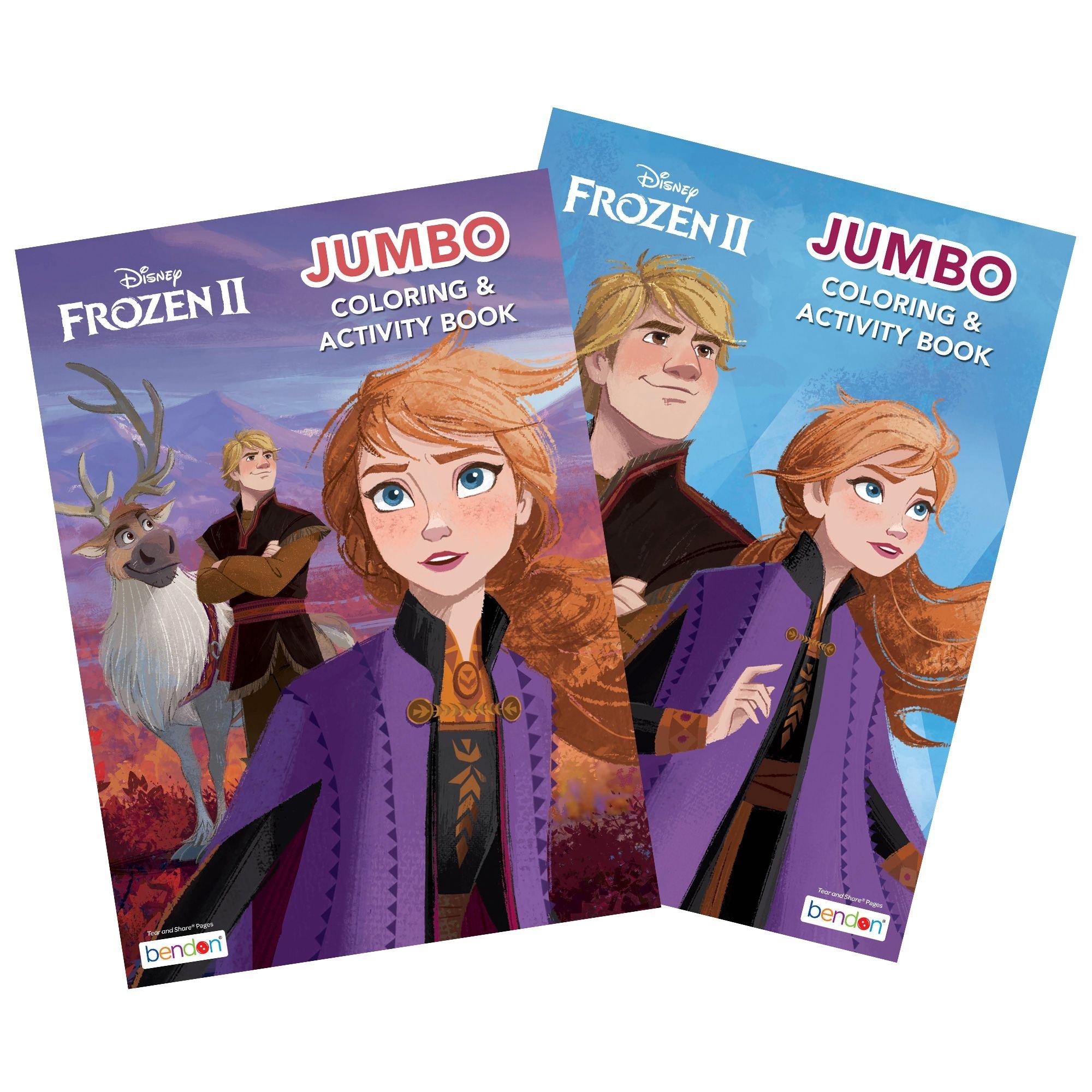 Bendon Disney Frozen 2 Jumbo Coloring & Activity Book
