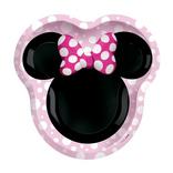 Shaped Minnie Mouse Forever Lunch Plates, 8ct