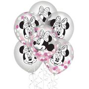 Minnie Mouse Forever Confetti Balloons 6ct