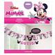 Minnie Mouse Forever Personalized Birthday Banner Kit 2ct