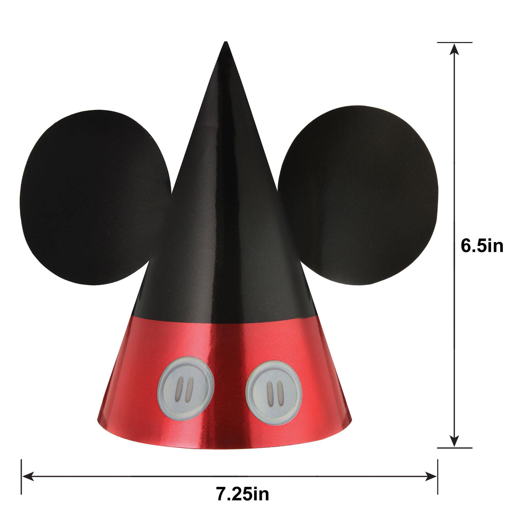 Mickey Mouse Forever Party Hats 8ct