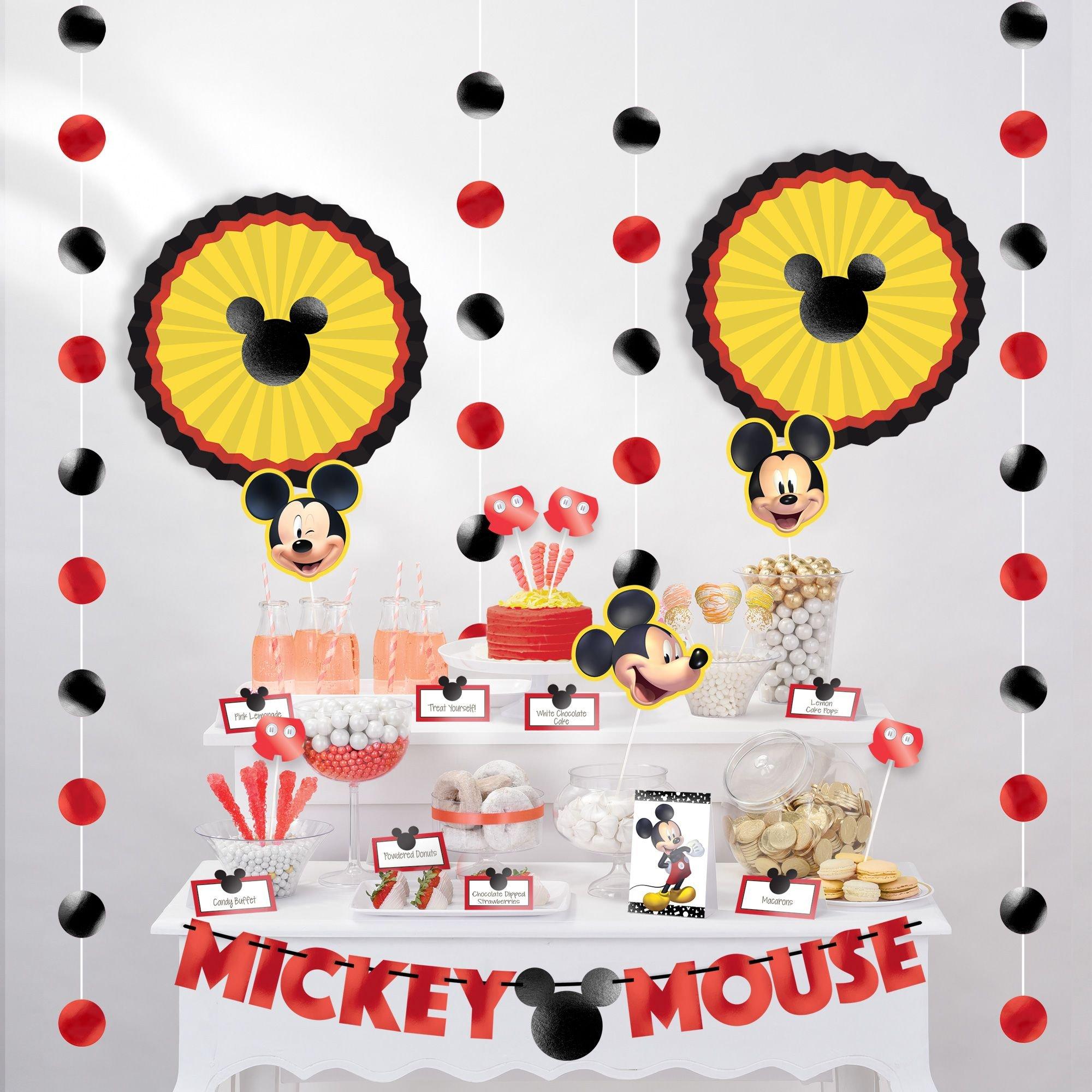 Mickey Mouse Birthday Table Decoration Kit Birthday Party Supplies ~  Centerpiece