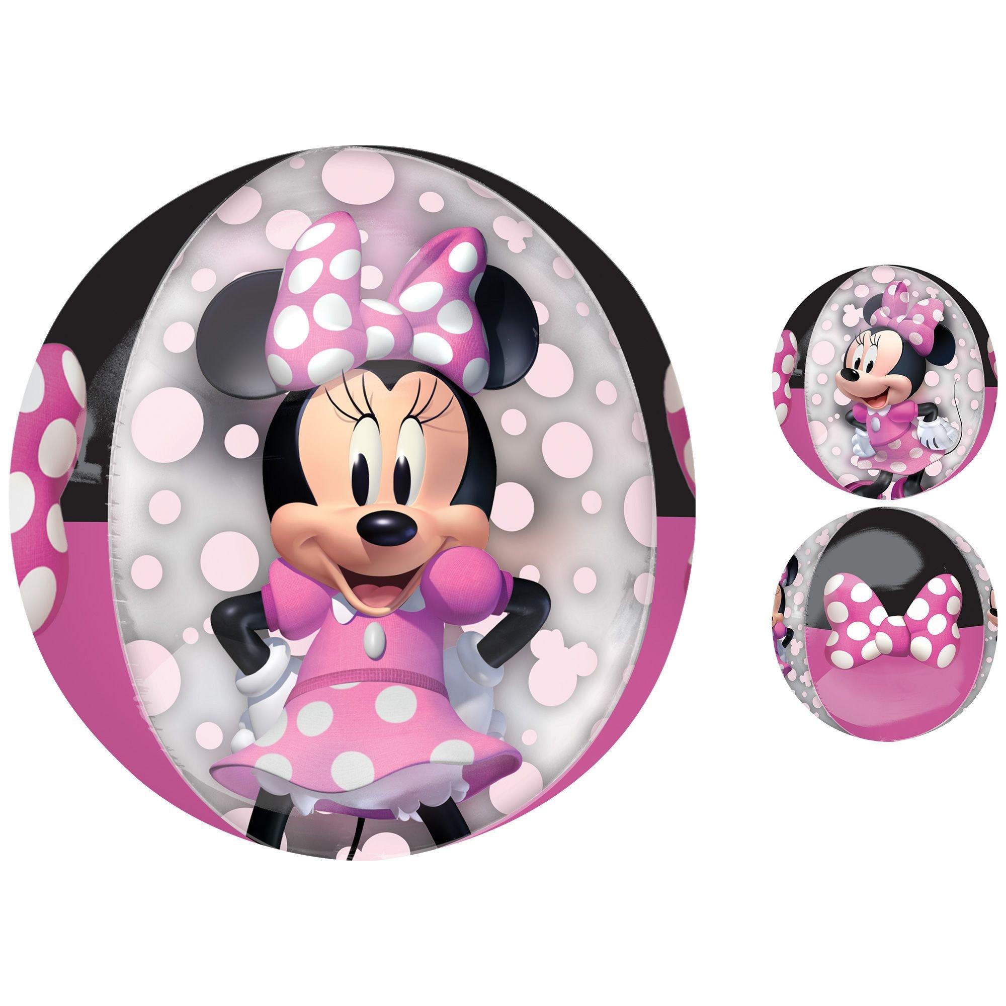 Globos Minnie Mouse Baby Hearts Redondo 28cm