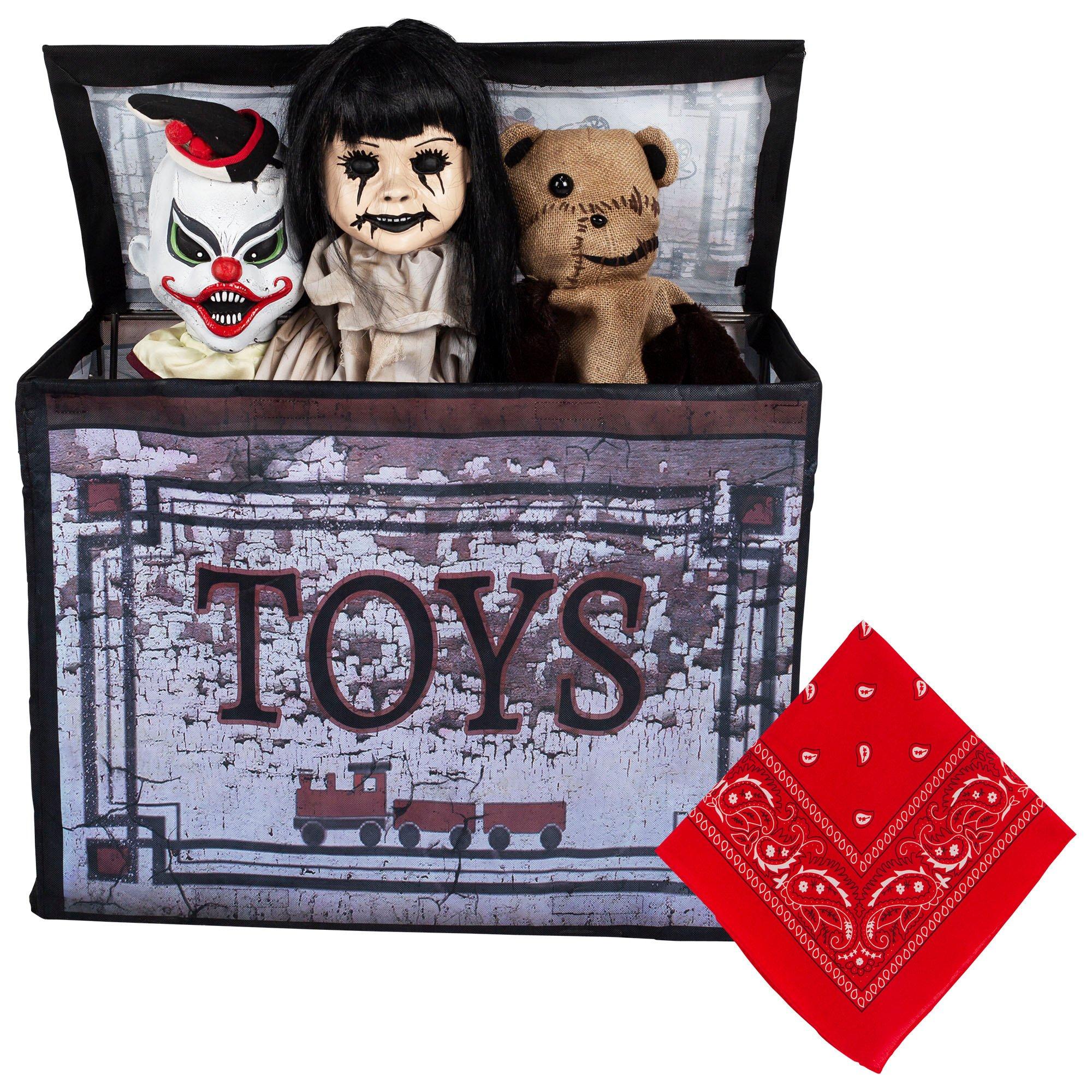 Animated toys creepy toy box from party city