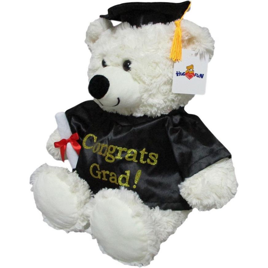 Black & White Graduation Teddy Bear