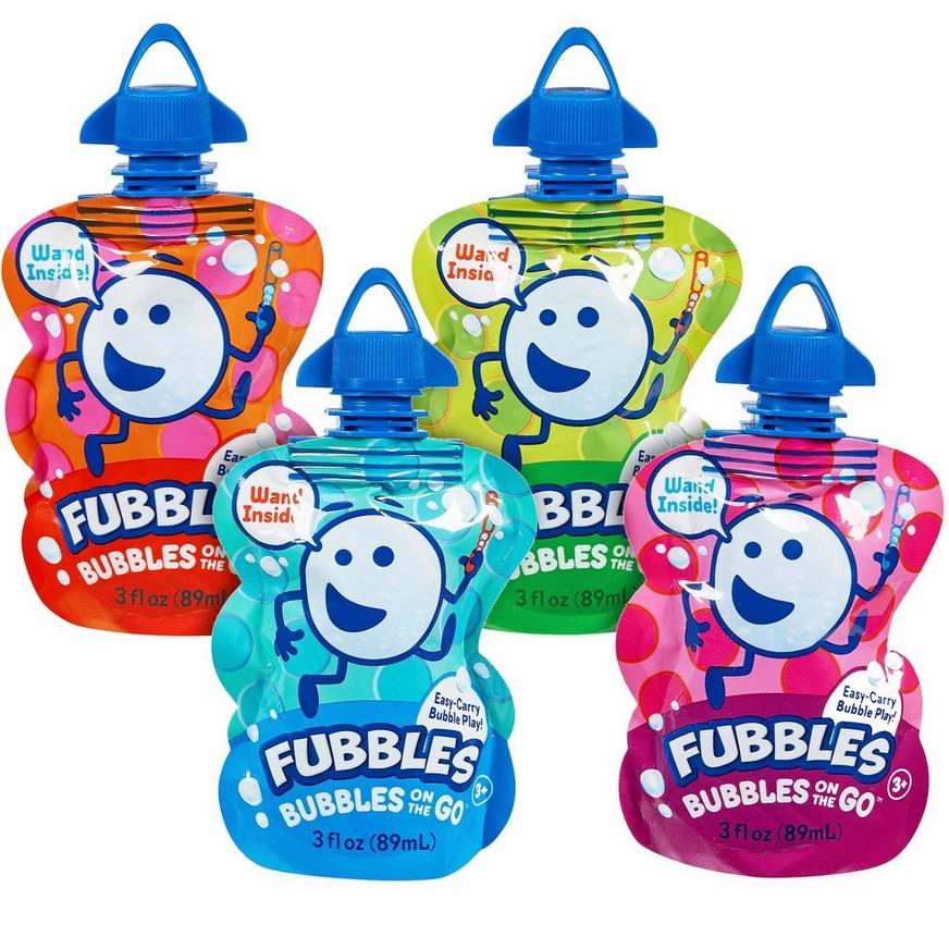 Fubbles Bubbles-on-the-Go Pouch, 3oz
