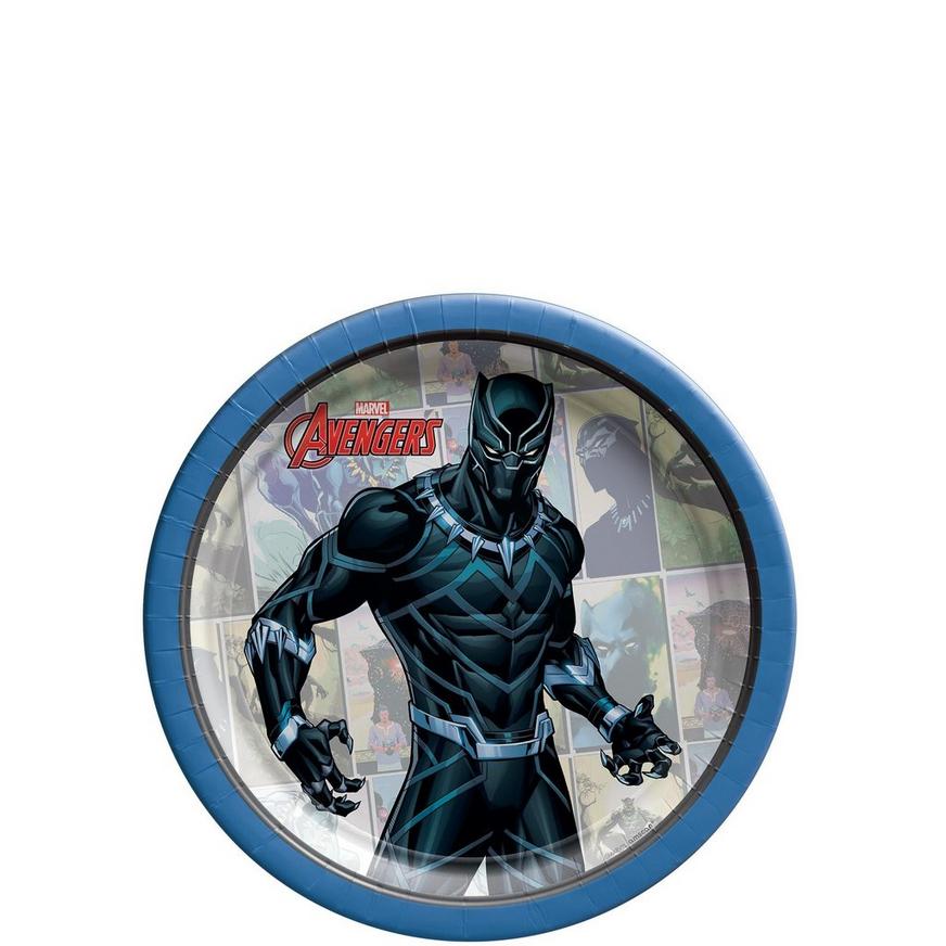 Marvel Powers Unite Black Panther Dessert Plates 8ct