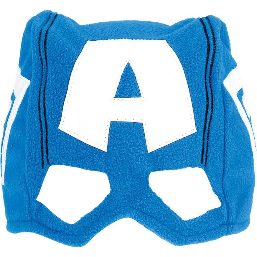 Child Marvel Powers Unite Captain America Mask Hat