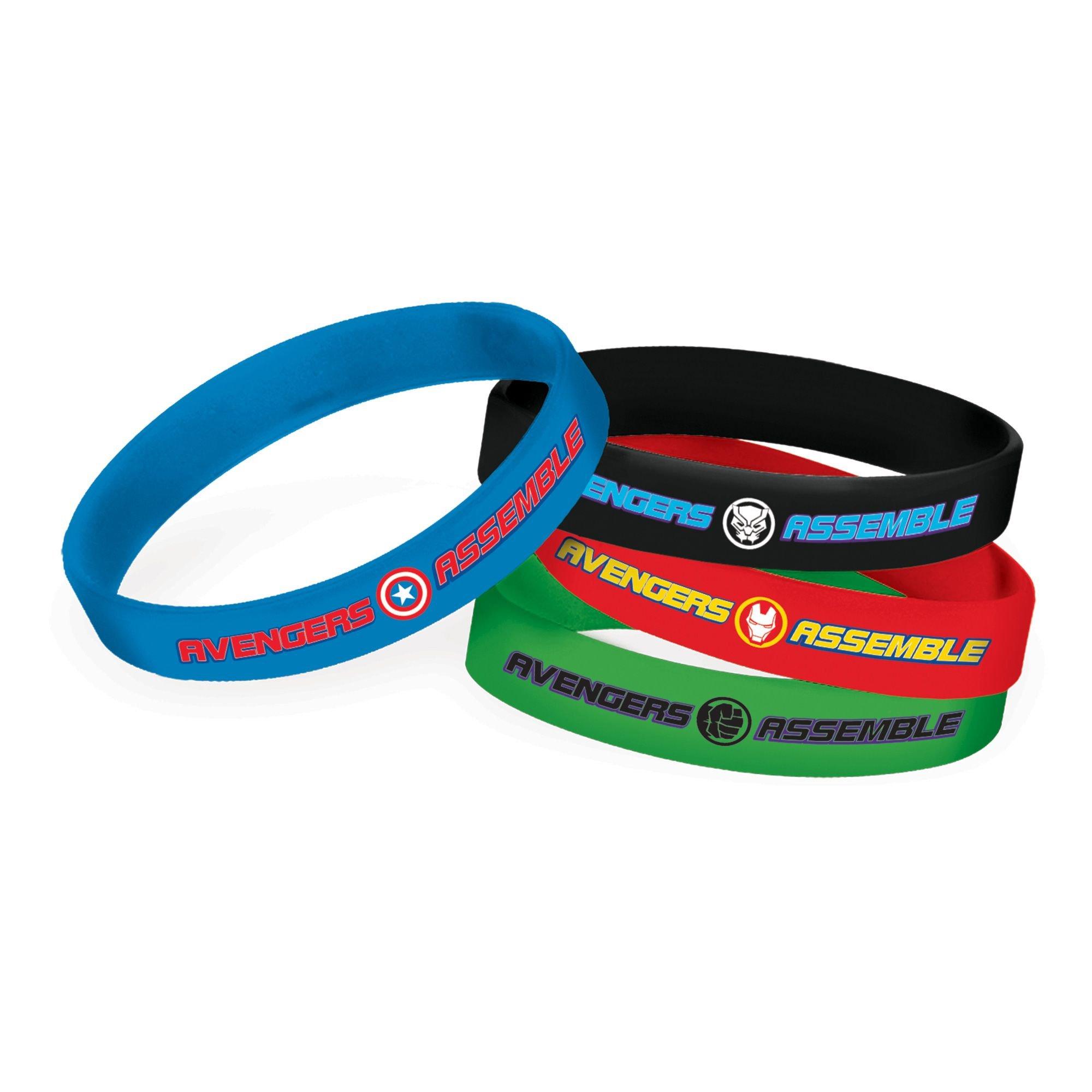 Marvel Avengers Powers Unite Rubber Bracelets