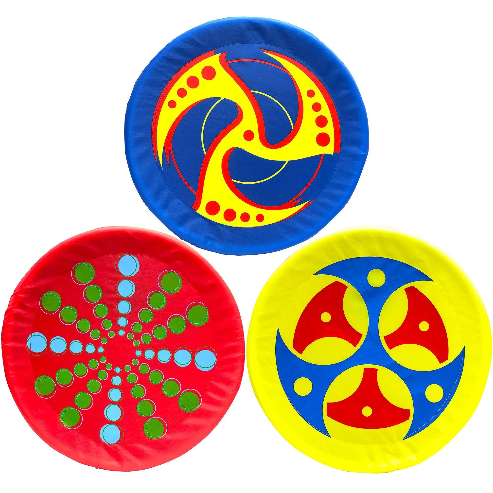 Soft store cloth frisbee