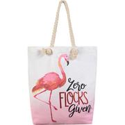 Zero Flocks Given Flamingo Tote Bag