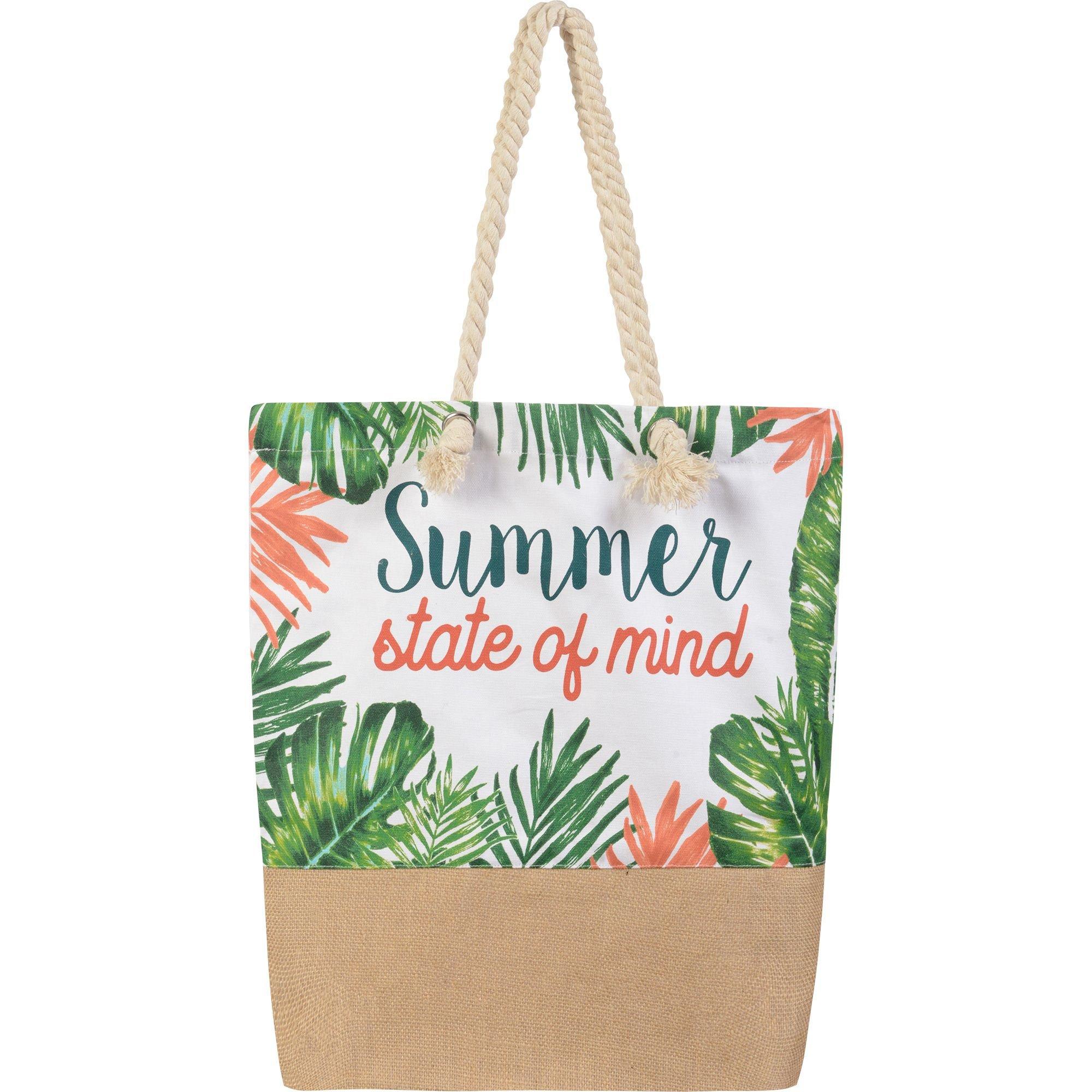 Party City Always on Vacay Vinyl Tote Bag