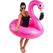 Pink Flamingo Pool Tube Float