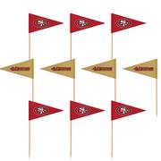 San Francisco 49ers Flag Picks 36ct