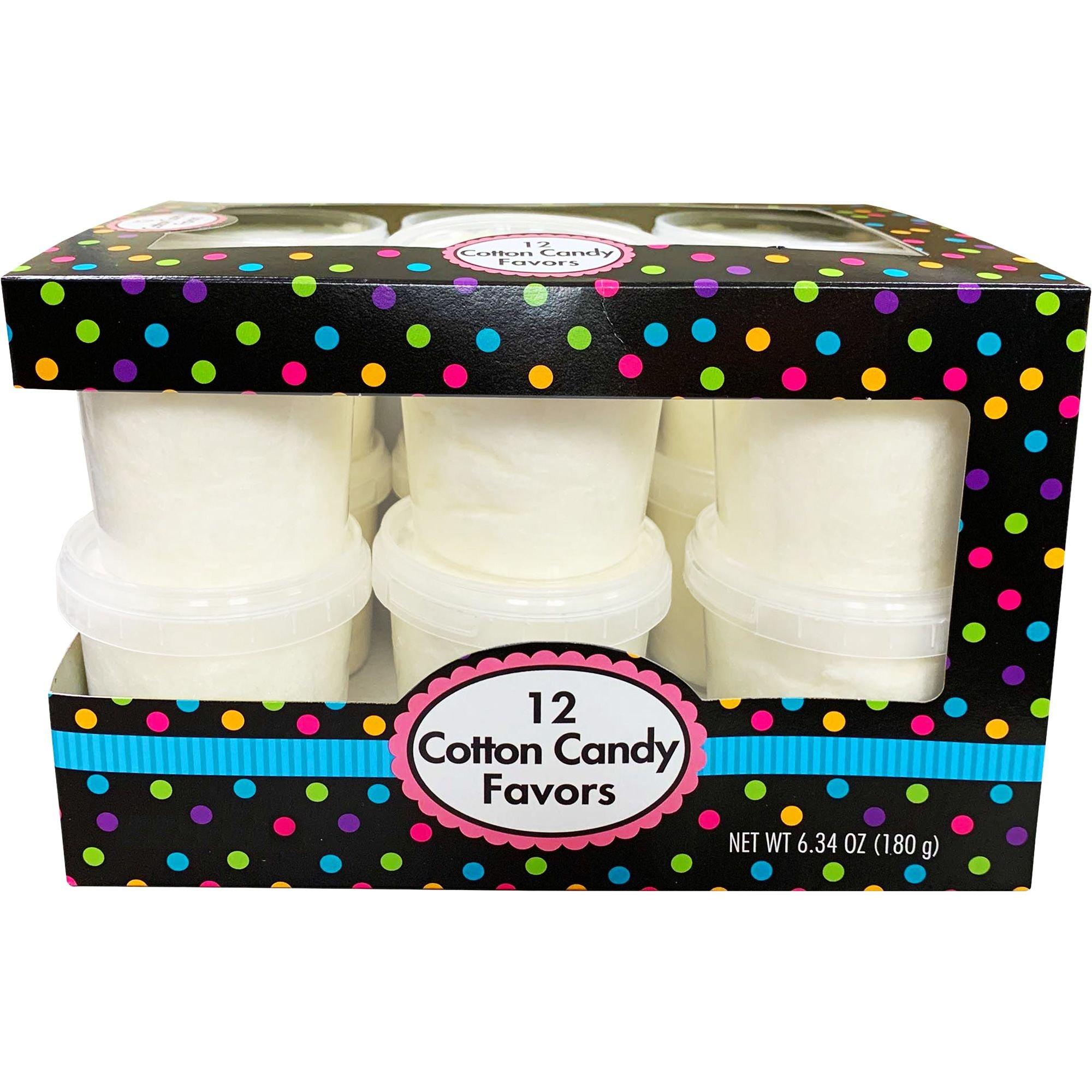 Vanilla Cotton Candy 12pc Party City