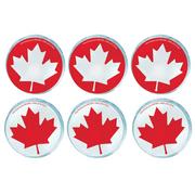 Canada Day Maple Leaf Bounce Balls, 6ct
