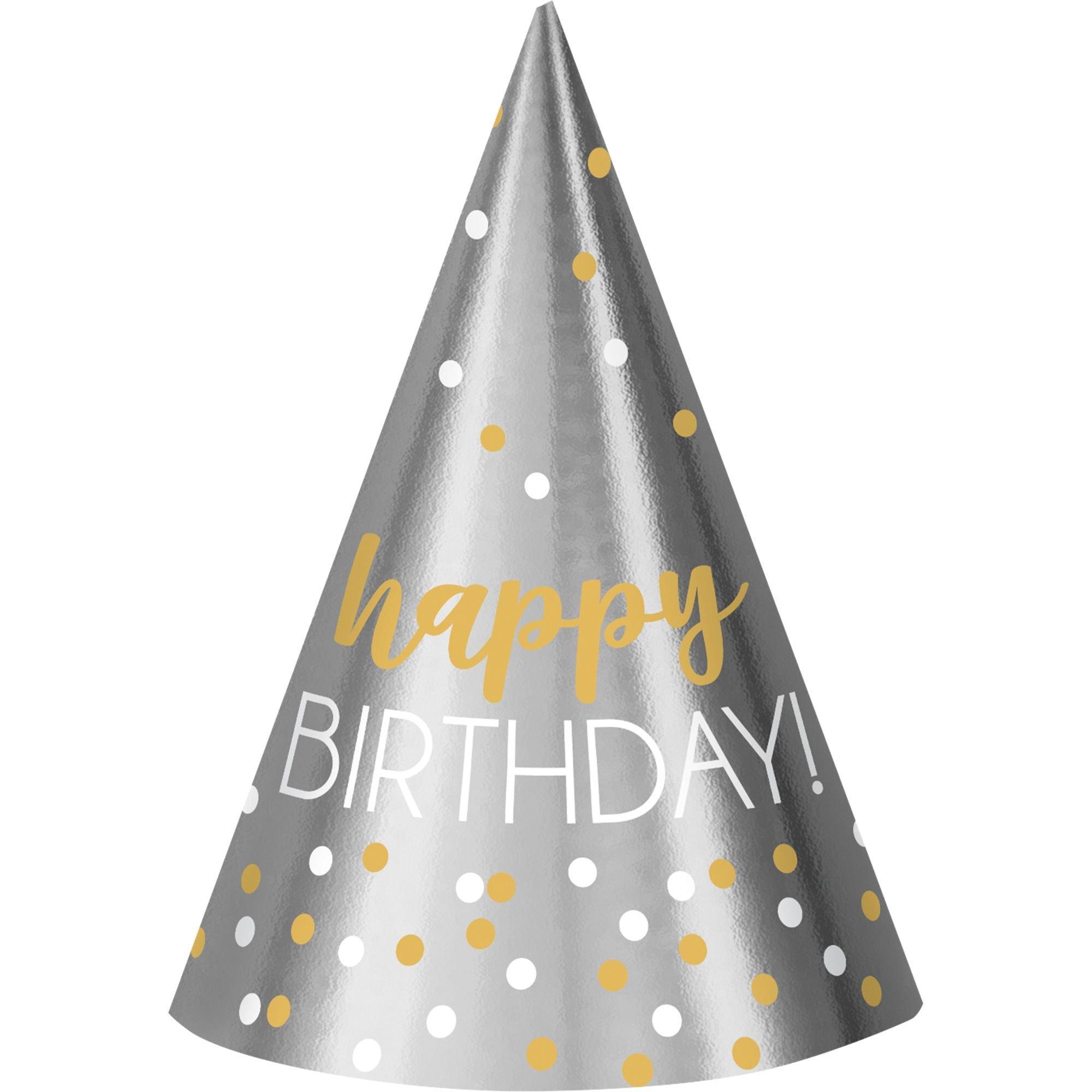 6 Crown Shaped Party Hats - Stesha Party - birthday, birthday boy, birthday  girl