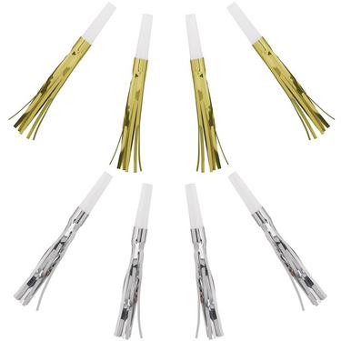 Metallic Gold & Silver Squawkers  30ct