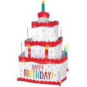 Rainbow Celebration Birthday Cake Pop-Up Centerpiece