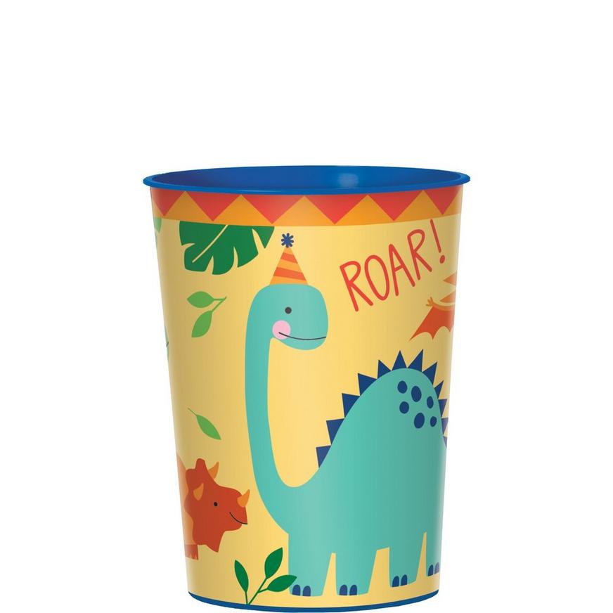 kid glass drinking cup plastic cup Dinosaur kids cup
