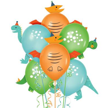 6ct, Dino-Mite Balloon Decorating Kit
