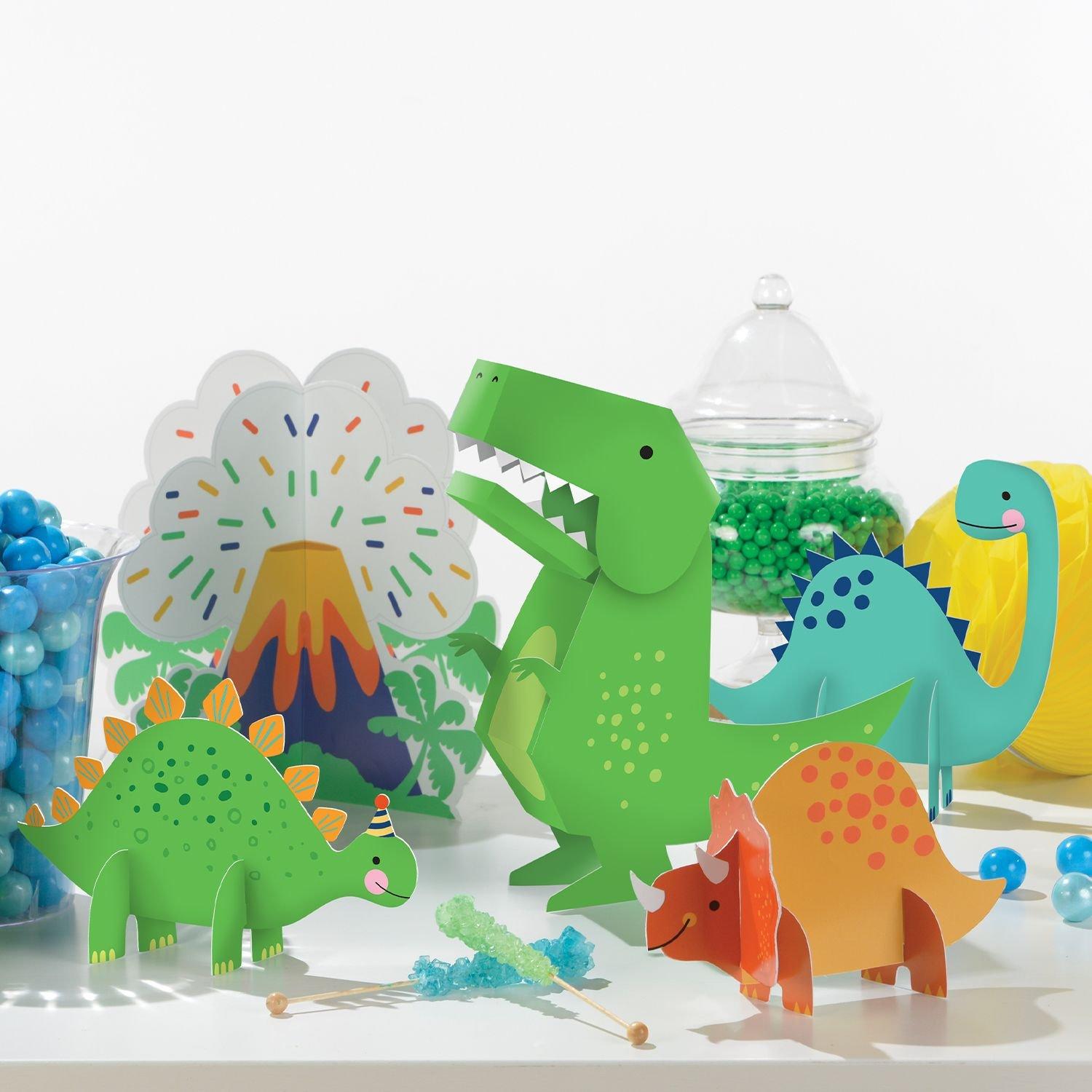 Three Rex Party Kit  Dinosaur Third Birthday Party Decorations – Swanky  Party Box