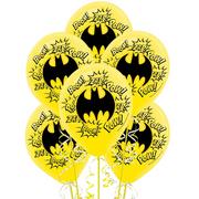 6ct, 12in, Justice League Heroes Unite Batman Balloon Decorating Kit