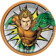 Justice League Heroes Unite Aquaman Lunch Plates 8ct